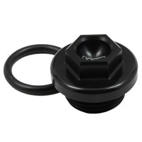 OIL FILL PLUG HONDA KAWASAKI/SUZUKI KX250 05-07, KX250F 04-23, KX250XC 20-23, KX450F 06-23, KX450XC 20-23, RMZ250 04-06 BLACK